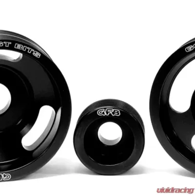 GFB 3 Piece Underdrive Pulley Kit w/Belts Subaru WRX | STI 04-10 - 2010