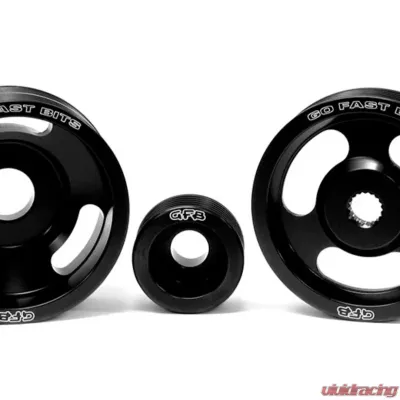GFB 3 Piece Underdrive Pulley Kit w/Belts Subaru WRX | STI 04-10 - 2010