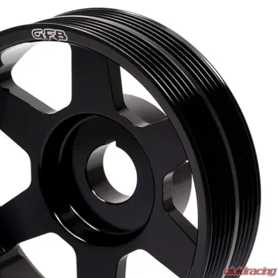Go Fast Bits GFB Non-Underdrive Crank Pulley for Subaru WRX 02-10, Lightweight Design - 2009