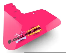 Rally Armor 12-24 Toyota 4Runner Pink Mud Flap BCE Logo