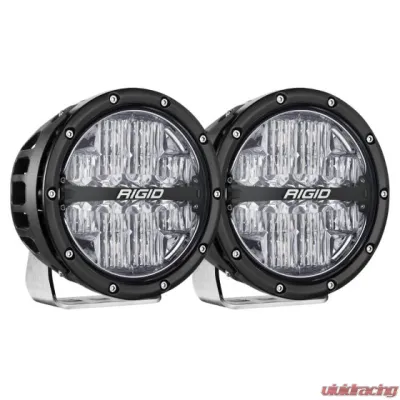 RIGID Industries 360-SERIES 6" OFF-ROAD LAMP, DRIVE BEAM, RGBW BACKLIGHT, SET/2 - 36411