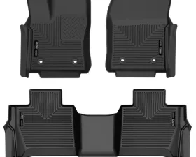 Husky Liners 2nd Seat Floor Liner Rear, Black, 2023-2024 Ford F-150