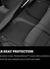 Husky Liners Front & Rear Floor Liners for 2023-2024 Ford F-150, Black                                     - 95281 - Image 6