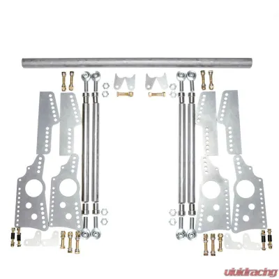 QA1 7838-1067 HD Pro Rear Drag 4-Link Component Kit - 7838-1067