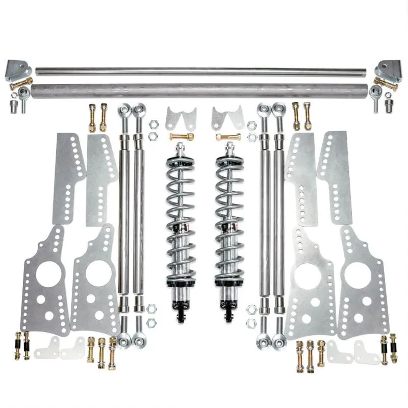 QA1 R270-150 HD Pro Rear Drag 4-Link System, Double Adjust, 150lb Springs - R270-150
