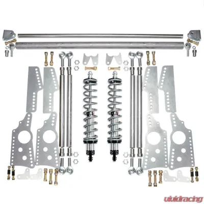 QA1 R270-110 HD Pro Rear Drag 4-Link System, Double Adjust, 110lb Springs - R270-110