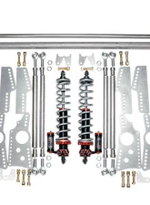 QA1 R370-150 HD Pro Rear Drag 4-Link System, MOD Shocks, 150lb Springs                                     - R370-150 - Image 4