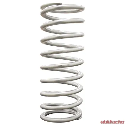 QA1 Spring, Cr-Si High Travel 2-1/2" Id 12" X 550 Lbs/In. Silver Pwdr Coat - 12HT550