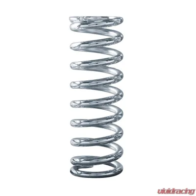 QA1 Spring Chrome Silicon 2-1/2 Id 8-225 Lbs Chrome Plated - 8CS225
