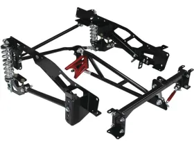 QA1 Rear Suspension, Soft, D-Adj, Ford 9 In, 73-87 C10, Dbl Adjust, 170 Lb Springs