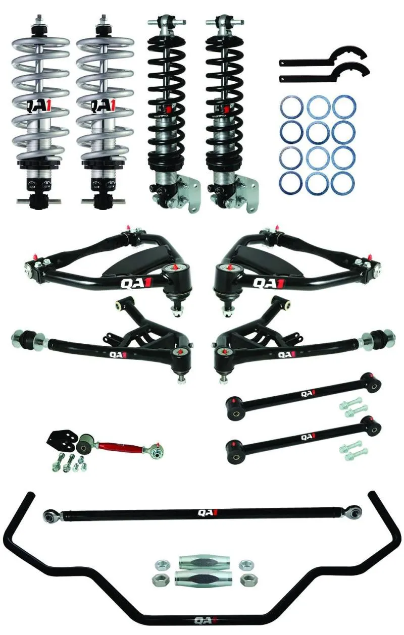 QA1 Drag Kit 2.0, Level 2, B-Body, 65-68 Chevy B-Body, W/Shocks - DK02-GMB2