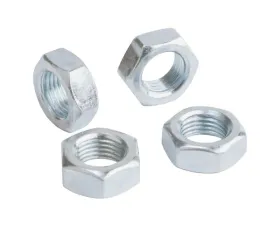 QA1 Jam Nut, Steel M10-1.25 LH 17MM Hex, 5MM Wide