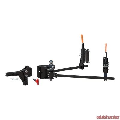 CURT TruTrack 4P Trailer-Mounted Weight Distribution Hitch, 8-10K - 17520