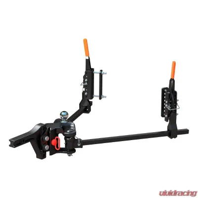 CURT TruTrack 4P Trailer-Mounted Weight Distribution Hitch, 8-10K - 17520