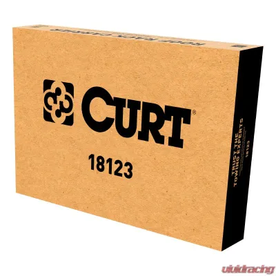 CURT 44" x 35" Black Steel Roof Rack Cargo Carrier - 18123