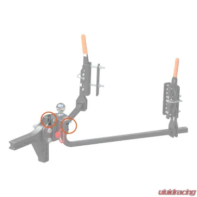 CURT Replacement Round Bar Weight Distribution Retainers - 19302