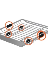 CURT Replacement Rooftop Tent Mounting Hardware                                     - 19303 - Image 2