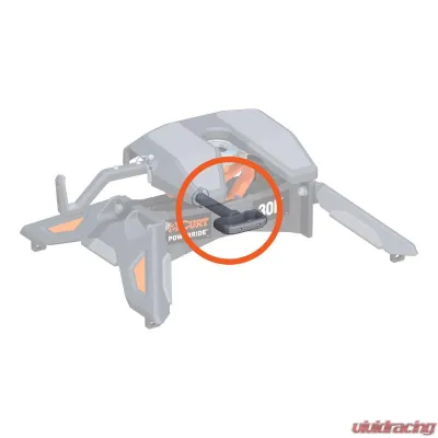 CURT Replacement PowerRide 5th Wheel Center Pin - 19309