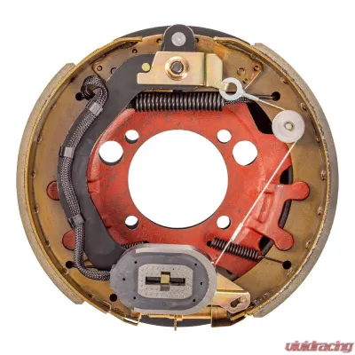 CURT Electric Brake Assembly - 12.25" x 3.38", 4-Bolt, 8,000 lbs. (Left Side) - 2022004549