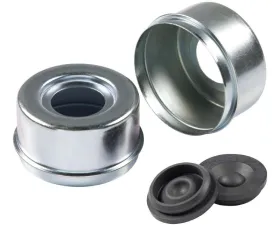 CURT Dust Cap Kit for 7,000 to 8,000-lb. Axle Hubs - 2.72