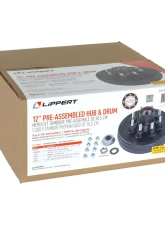 CURT Complete Pre-Greased Hub Assembly with Lug Nuts - 7,000-lb. Axles, 9/16" Stud                                     - 2024013261 - Image 3