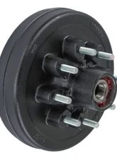 CURT Complete Pre-Greased Hub Assembly with Lug Nuts - 7,000-lb. Axles, 9/16" Stud                                     - 2024013261 - Image 4