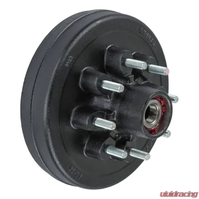 CURT Complete Pre-Greased Hub Assembly with Lug Nuts - 7,000-lb. Axles, 9/16" Stud - 2024013261