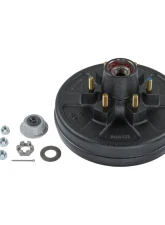 CURT Complete Pre-Greased Hub Assembly with Lug Nuts - 6,000-lb. Axles, 1/2" Stud                                     - 2024013262 - Image 2