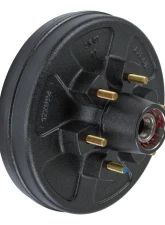 CURT Complete Pre-Greased Hub Assembly with Lug Nuts - 6,000-lb. Axles, 1/2" Stud                                     - 2024013262 - Image 4