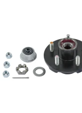 CURT Complete Pre-Greased Hub Assembly with Lug Nuts - 3,500-lb. Axles, 1/2" Stud                                     - 2024013263 - Image 2