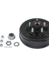 CURT Complete Pre-Greased Hub Assembly with Lug Nuts - 3,500-lb. Axles, 1/2" Stud                                     - 2024013264 - Image 2