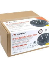 CURT Complete Pre-Greased Hub Assembly with Lug Nuts - 3,500-lb. Axles, 1/2" Stud                                     - 2024013264 - Image 3