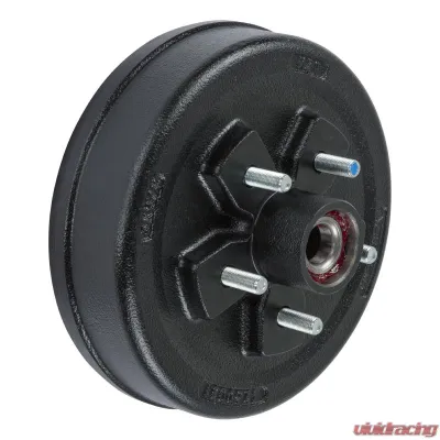 CURT Complete Pre-Greased Hub Assembly with Lug Nuts - 3,500-lb. Axles, 1/2" Stud - 2024013264