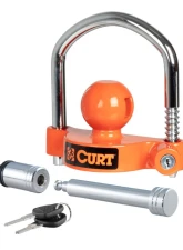 CURT Hitch & Coupler Lock Set, 2" or 2-1/2" Receivers, 1-7/8" to 2-5/16" Couplers                                     - 23092 - Image 2