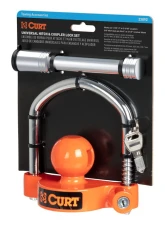 CURT Hitch & Coupler Lock Set, 2" or 2-1/2" Receivers, 1-7/8" to 2-5/16" Couplers                                     - 23092 - Image 2