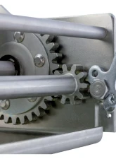 CURT Hand-Crank 2-Speed Winch, 3,800 lbs, 15.8:1 Low Gear Ratio, 9.6" Handle                                     - 29538 - Image 3