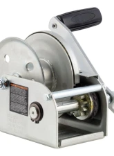 CURT Hand-Crank Brake Winch, 1,000 lbs, 4.2:1 Gear Ratio, 7" Handle                                     - 29610 - Image 2