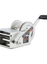 CURT Hand-Crank Brake Winch, 2,500 lbs, 15.8:1 Gear Ratio, 10.6" Handle                                     - 29625 - Image 2