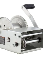 CURT Hand-Crank Brake Winch, 2,500 lbs, 15.8:1 Gear Ratio, 10.6" Handle                                     - 29625 - Image 2