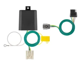 CURT Custom Wiring, 4-Way Flat, Select Toyota Grand, Highlander, Lexus TX Series