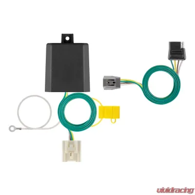 CURT Custom Wiring, 4-Way Flat, Select Toyota Grand, Highlander, Lexus TX Series - 56524