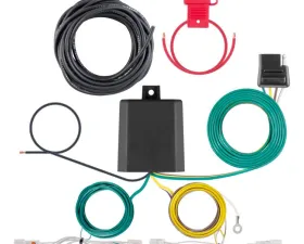 CURT Custom Wiring Harness, 4-Way Flat Output, Select Hyundai Sonata 2004