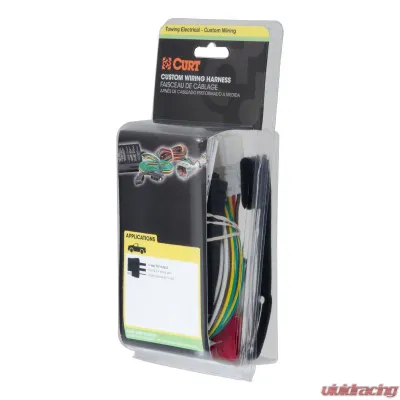 CURT Custom Wiring Harness, 4-Way Flat Output, Select Toyota Crown 2004 - 56536