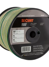 CURT Automotive Primary Wire, 4-Bond White, Brown, Yellow, Green 250' Spool                                     - 57032 - Image 3