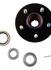 CURT Idler Hub, 5 on 4.5"; 5.5" Hub Flange - 2,200 lbs. (with Bearing Cone Kit)                                     - 814207 - Image 2