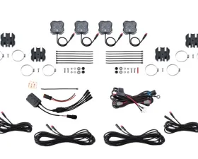 Diode Dynamics Stage Series RGBW 4 Pack Rock Lights DD7751C