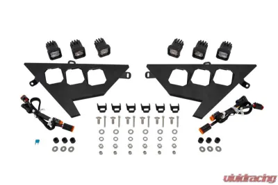 Diode Dynamics Full Led C1 Pod Headlights Polaris Rzr Pro 2020-2023 - DD7644