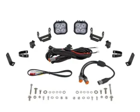 Diode Dynamics SS3 LED Pods On Bumper Roll Bars DD7681