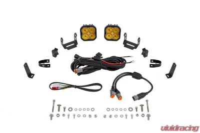 Diode Dynamics SS3 LED Pods On Bumper Roll Bars DD7683 - DD7683