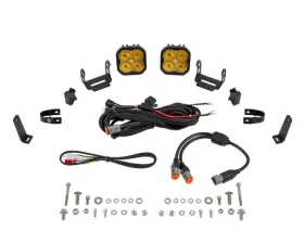 Diode Dynamics SS3 LED Pods On Bumper Roll Bars DD7684